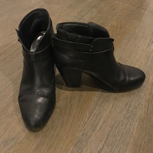 Rag & Bone Harrow Leather Ankle Boot