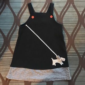 Black Scottie Dress