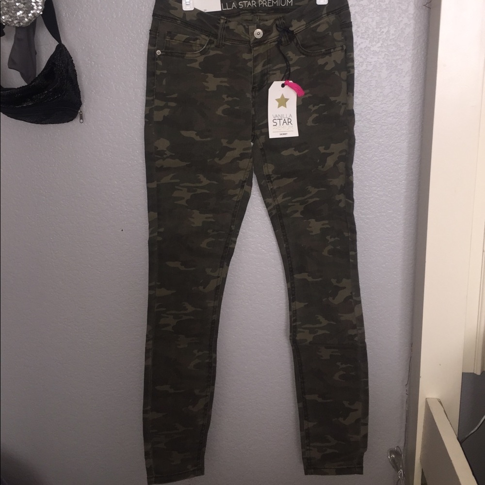 Vanilla Star Premium Camo Skinny Jean