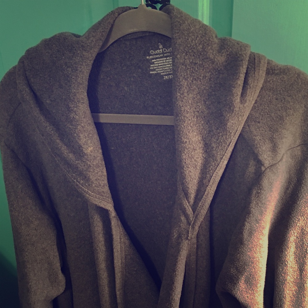 Cuddle Duds Fleece Cardigan