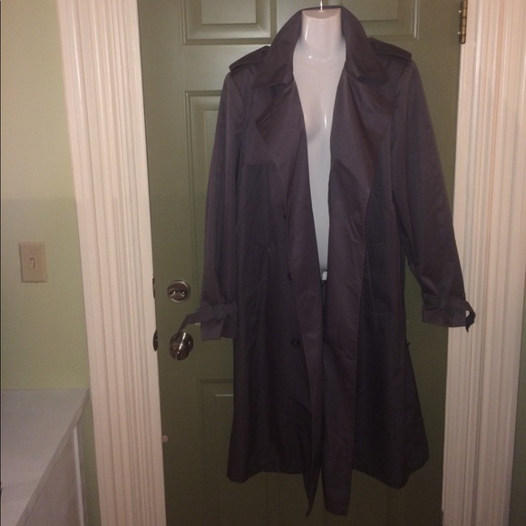 TRENCH❤️PEACOAT DOUBLE BREASTED MAXI COAT JACKET❤️ - Picture 2 of 8