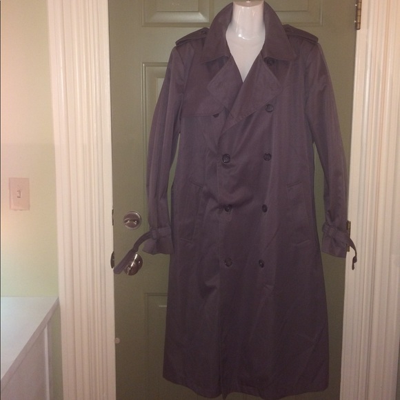 TRENCH❤️PEACOAT DOUBLE BREASTED MAXI COAT JACKET❤️ - Picture 4 of 8