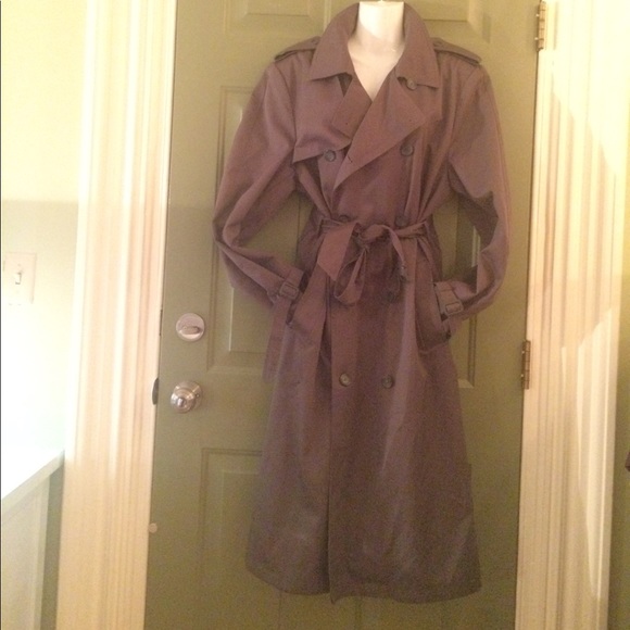 TRENCH❤️PEACOAT DOUBLE BREASTED MAXI COAT JACKET❤️ - Picture 6 of 8