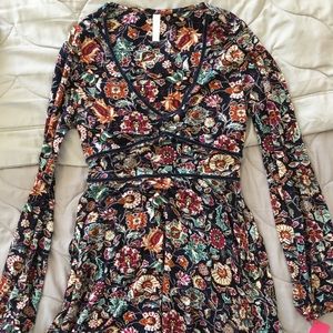 Xhilaration multi patterned dress, size M