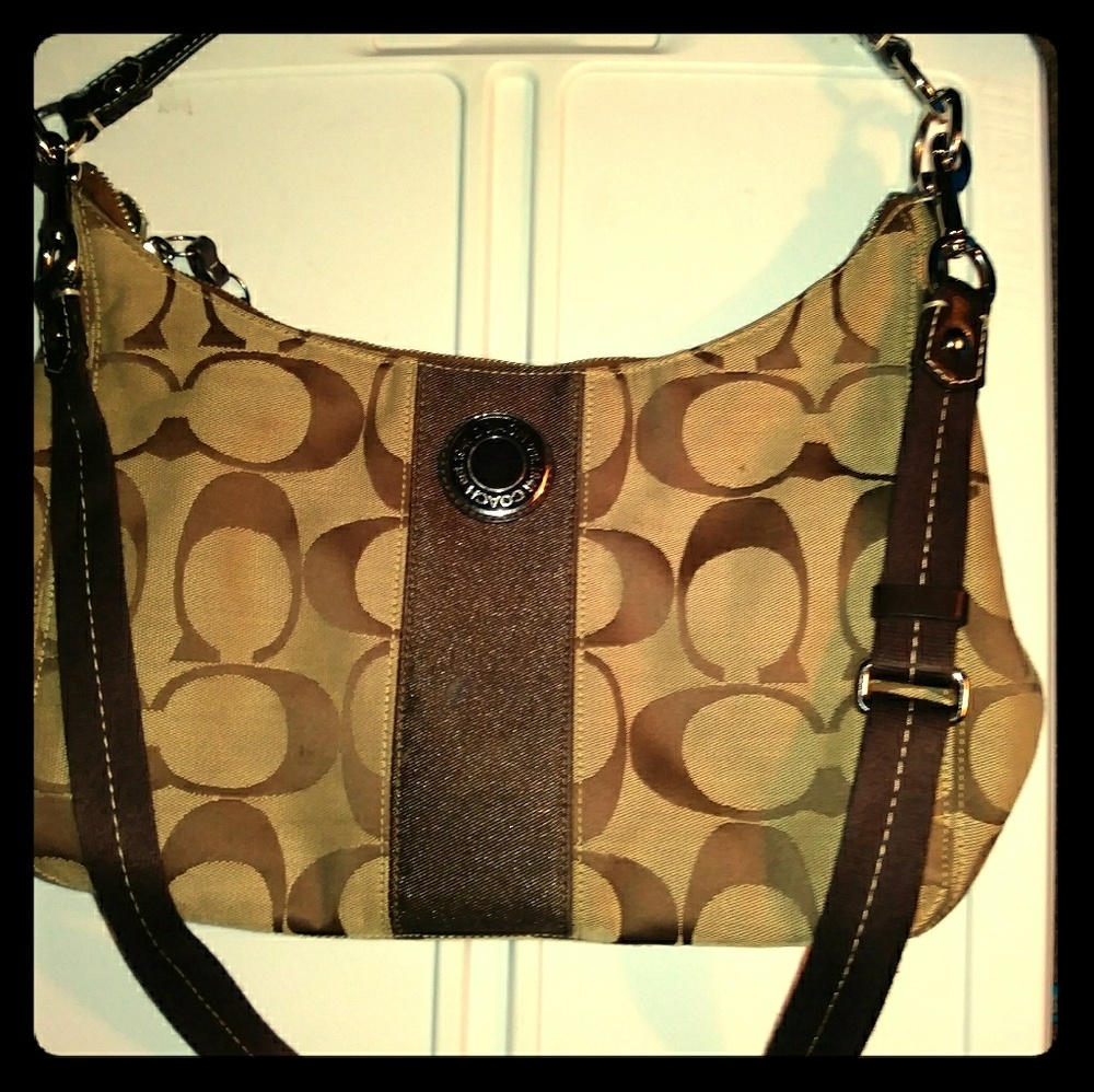 Coach Medium Canvas Satchel