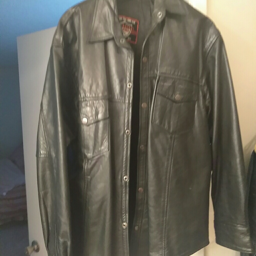 Leather Shirt