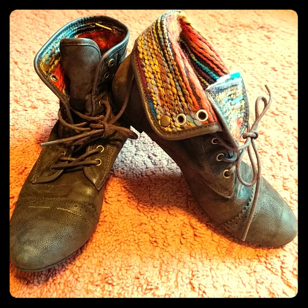 PTPT Fashion Style Booties sz 40 (8.5)