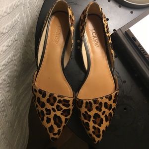 J. Crew factory leopard flats