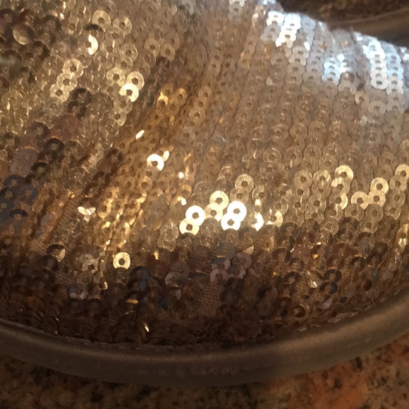 Ugg Silver Sparkly Boots - Picture 4 of 5