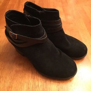 Genuine Suede Booties Genuine Suede Booties