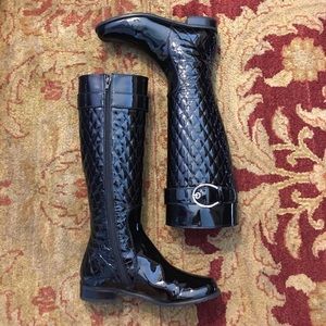 Stuart Weitzman Navigator patent leather boot