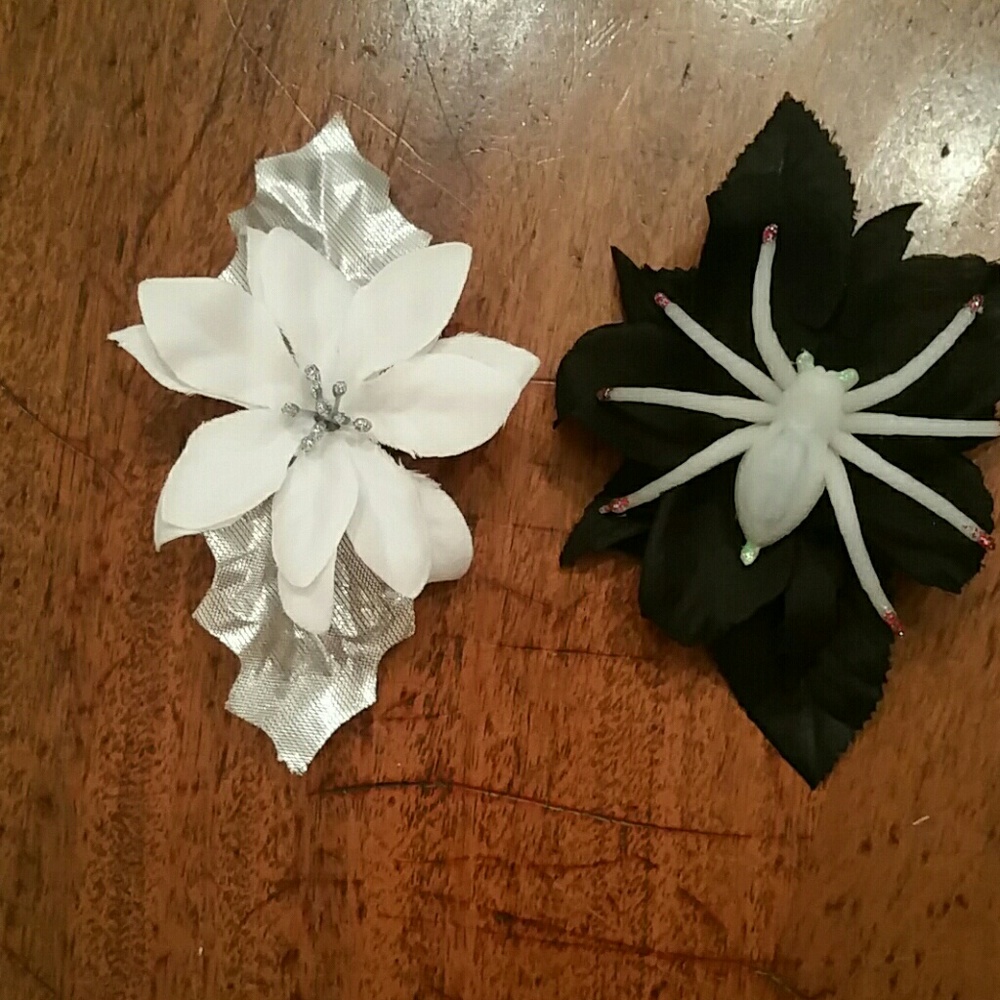 Handmade hairclips.