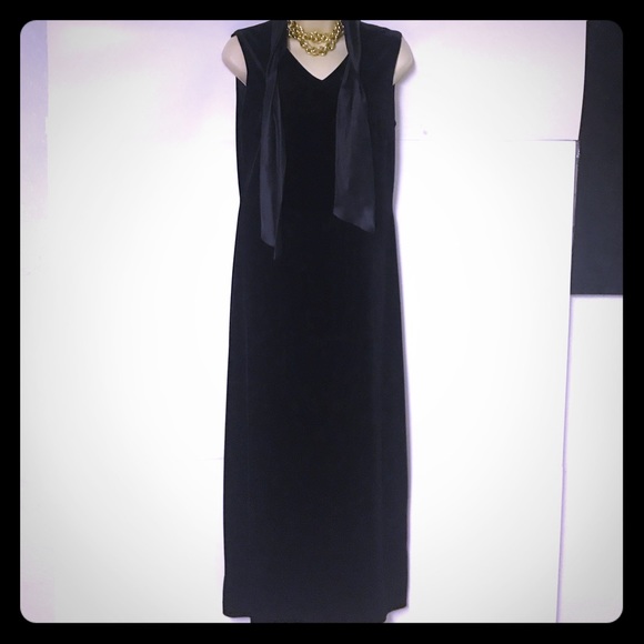 NWT Talbots /Sara Campbell velvet maxi S - Picture 1 of 5