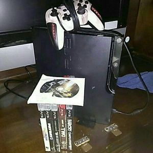 Ps3 for sell 260g works fine comes with six games