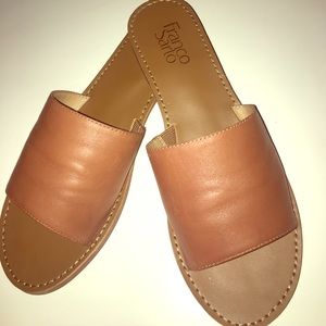 🐪Franco Sarto,camel color,faux leather sandals🐪 🐪Franco Sarto,camel color,faux leather sandals🐪