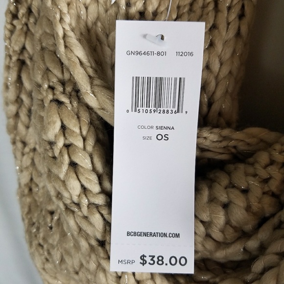 BCBGeneration Infinity Scarf Brown - Picture 4 of 5