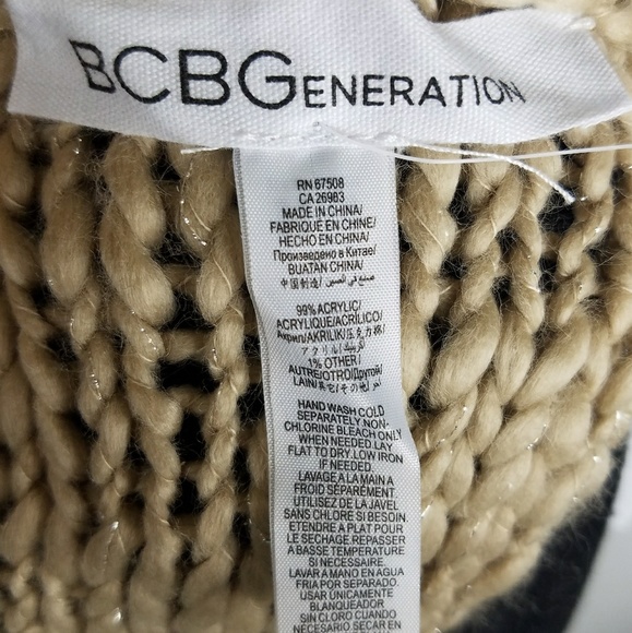 BCBGeneration Infinity Scarf Brown - Picture 5 of 5