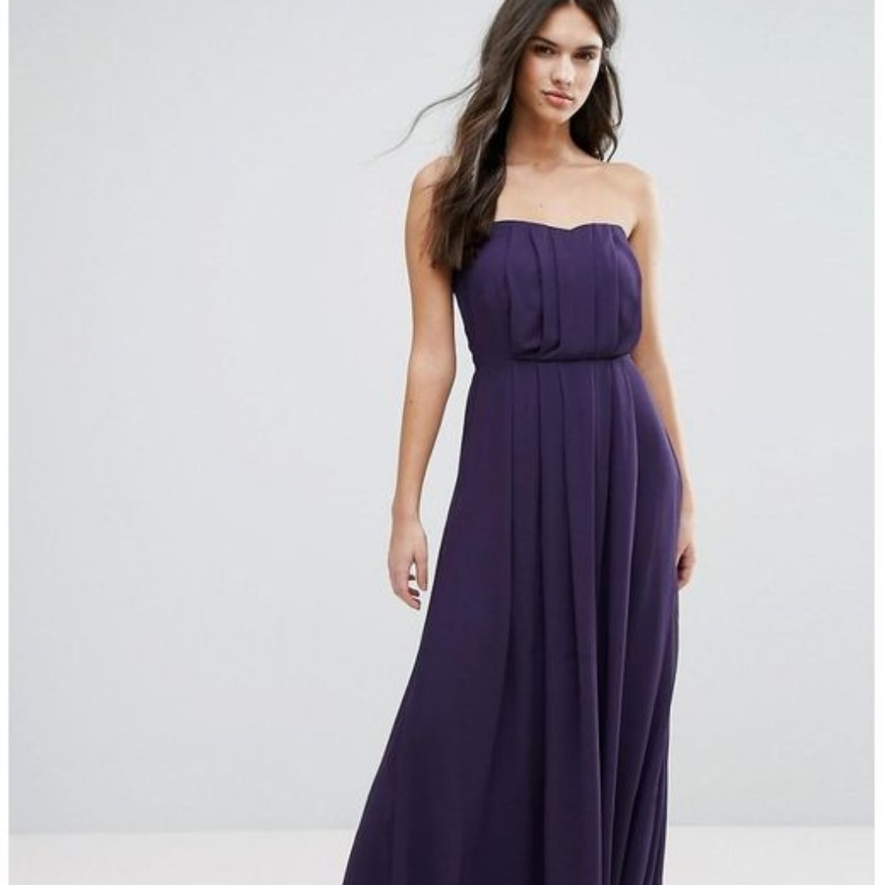 Adelyn Rae Strapless Maxi