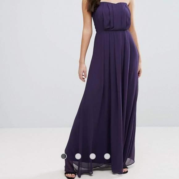 Adelyn Rae Strapless Maxi - Picture 4 of 4