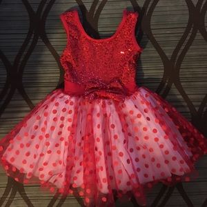 Red Dance Costume