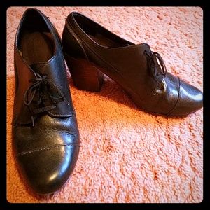 Fossil 3 in heels, sz 10, dress black