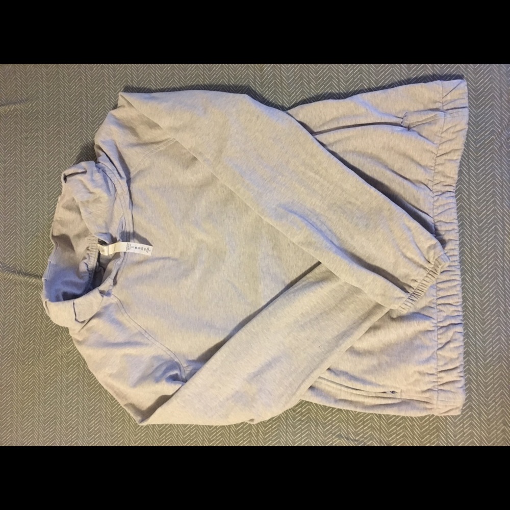 Lululemon gray pullover - barely worn!