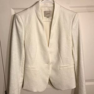 Loft white blazer - Brand New!