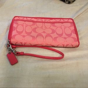 Coach wristlet