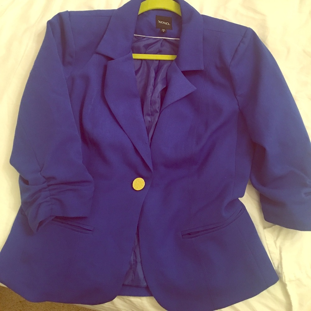 Blue blazer by xoxo
