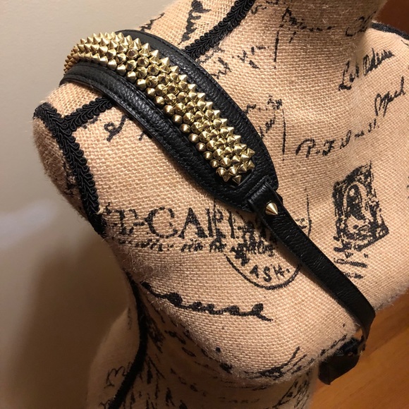 H&M STUDDED STRAP CROSSBODY CLUTCH MESSENGER PURSE - Picture 2 of 8