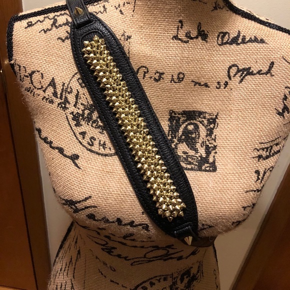 H&M STUDDED STRAP CROSSBODY CLUTCH MESSENGER PURSE - Picture 6 of 8