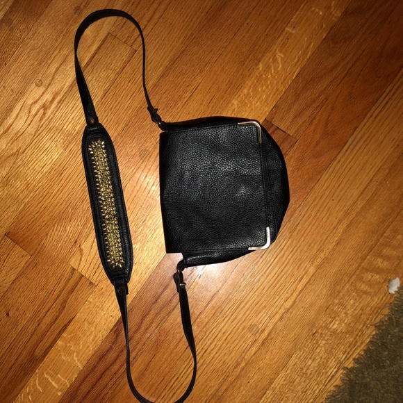 H&M STUDDED STRAP CROSSBODY CLUTCH MESSENGER PURSE - Picture 4 of 8