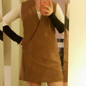DONATED Longline camel vest/dress- BRAND NEW