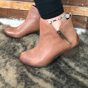Brown Lucky Brand Booties Brown Lucky Brand Booties