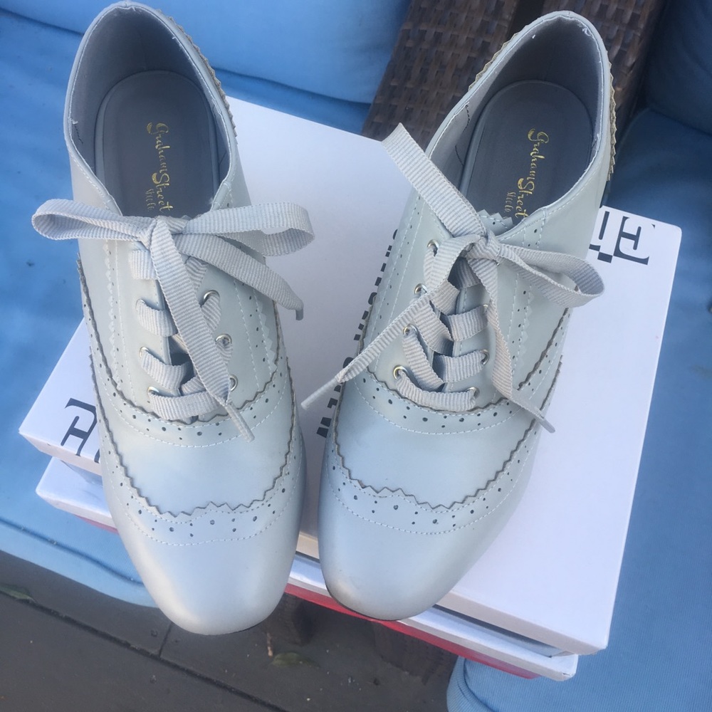 Graham street lace up oxfords