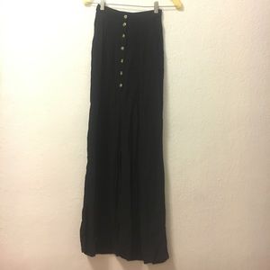 H&M Half Button Maxi Skirt