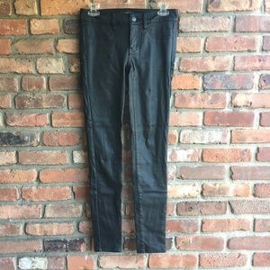 AE Black, Shiny Legging Stretch Pant