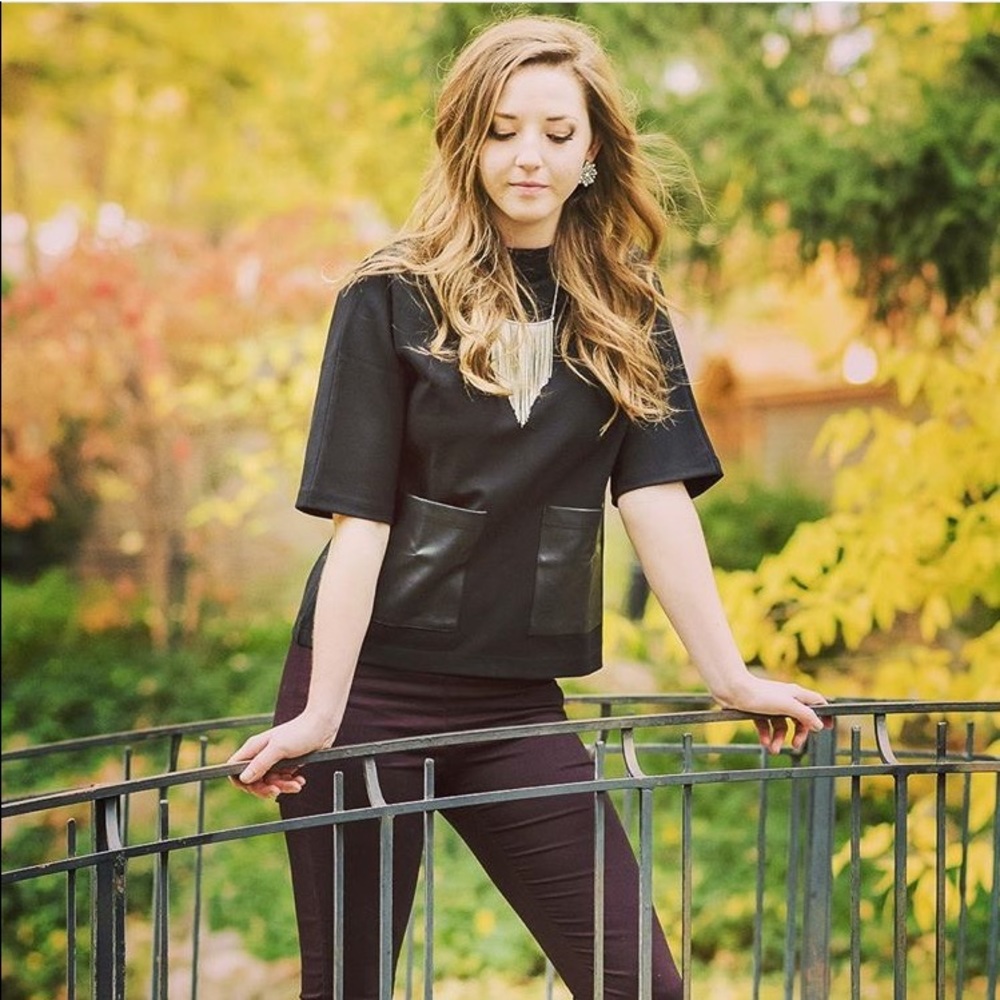 Beautiful black top