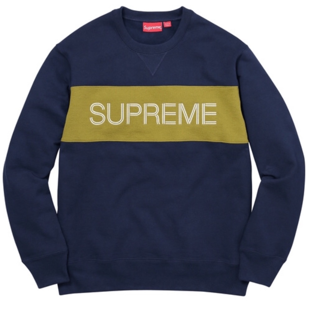 ❌❌SOLD❌❌ SUPREME CREWNECK FW17    XL