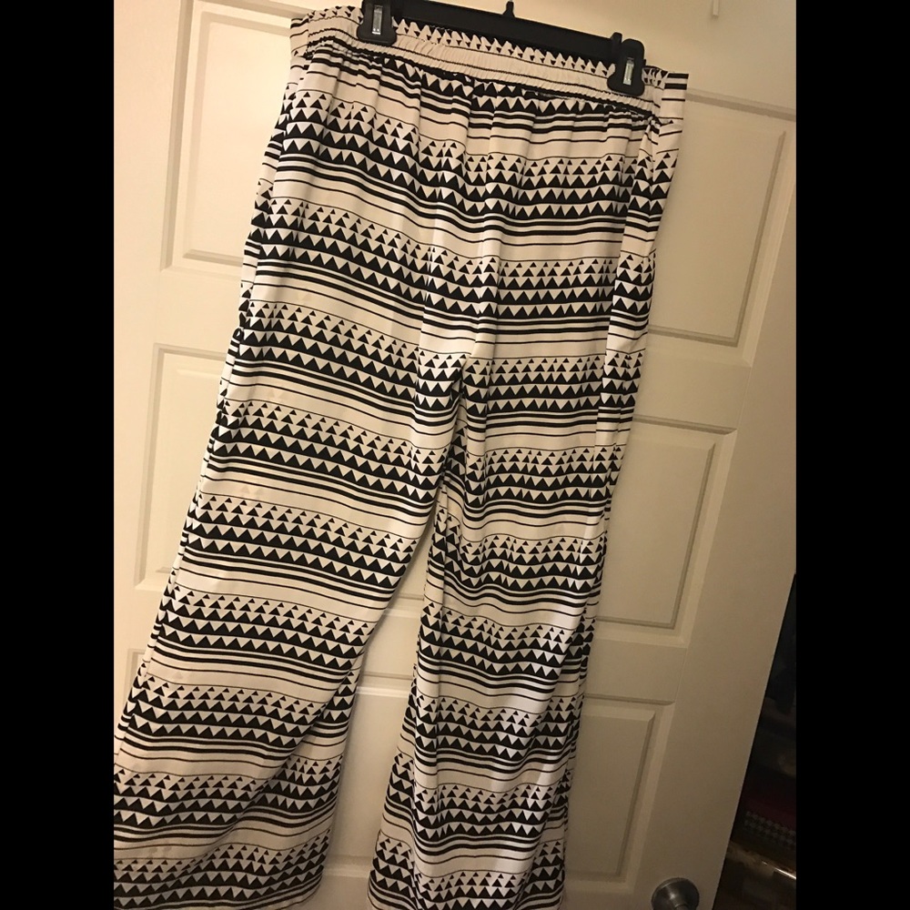 Arden B patterned palazzo pants
