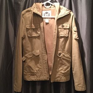 Canvas Jacket w/ Hoodie