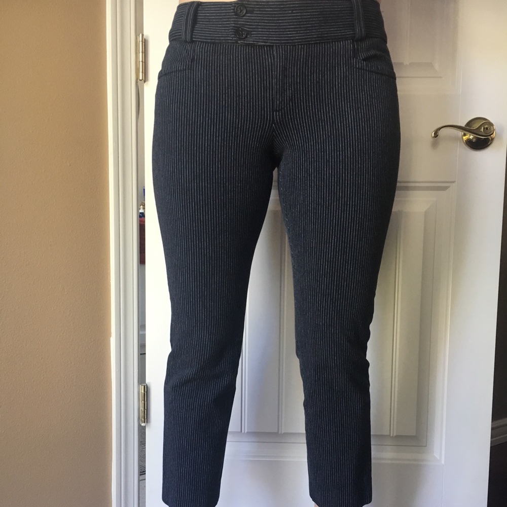 Banana republic striped slacks