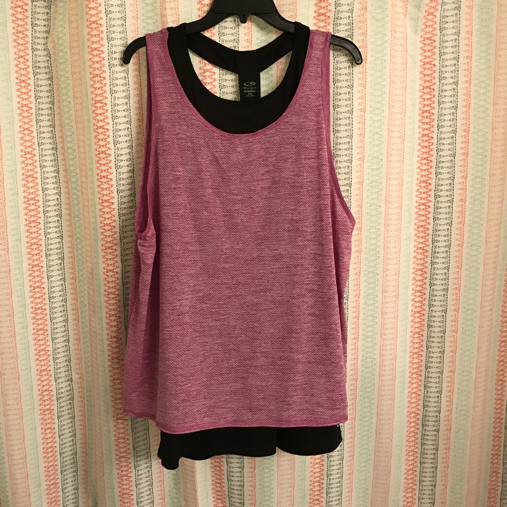 SOLD - Champion DuoDry Double Layer Tank -Size XXL