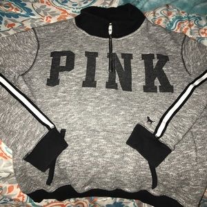 VS PINK quarter zip