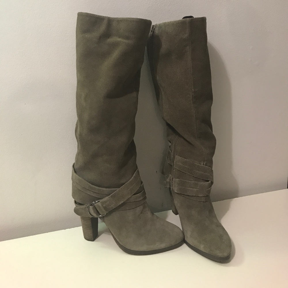 Carlos by Carlos Santana Tall Boots in Taupe