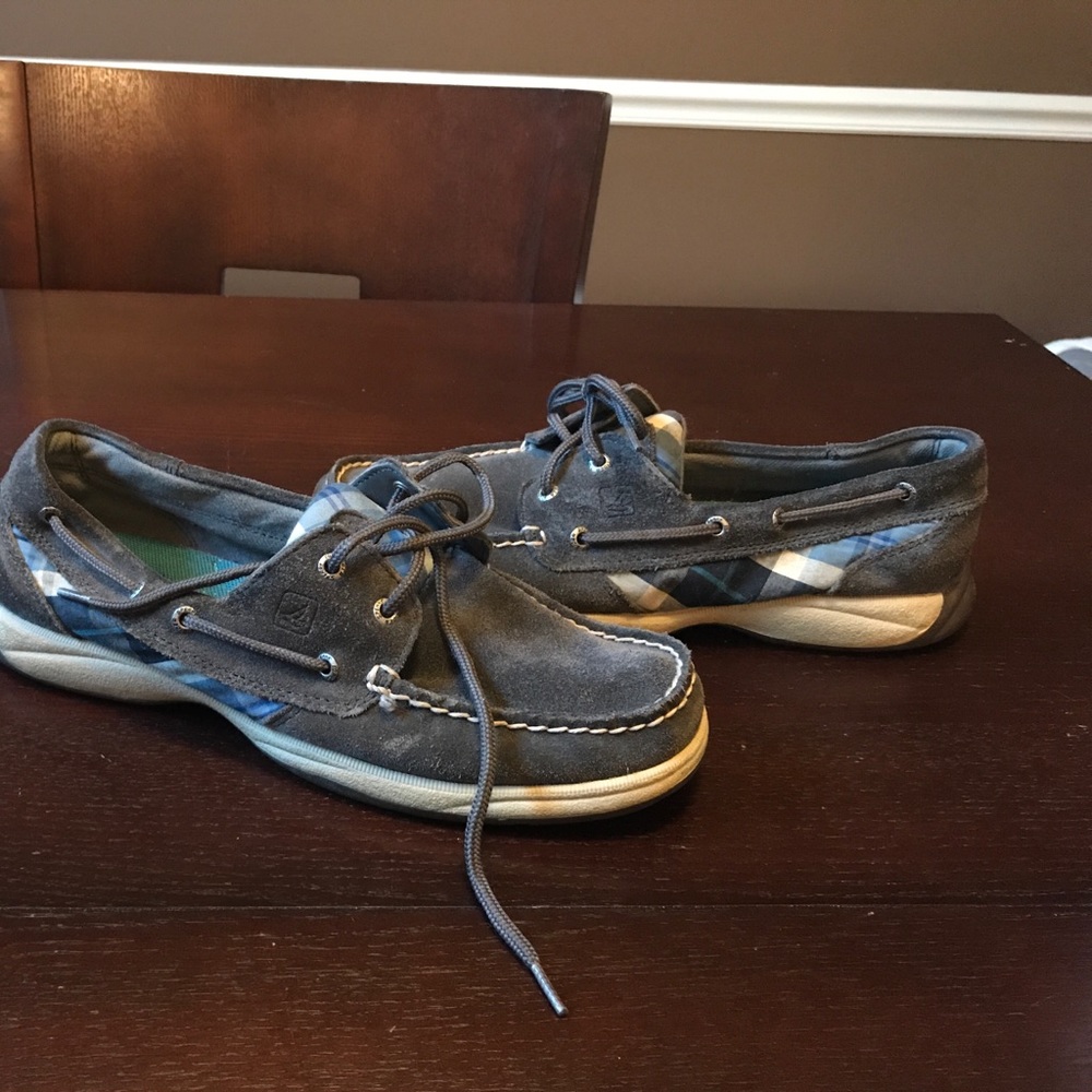 Sperry top slider boat shoes 8M