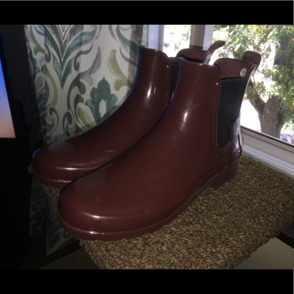 Hunter boots RARE condition short boots