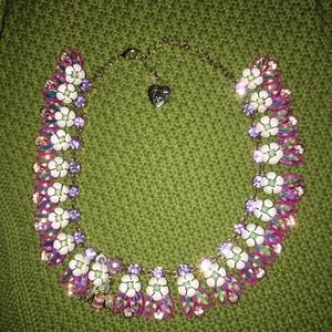 Betsy Johnson buzz off bee statement necklace