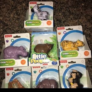 Little people 7 pcs Oo zoo