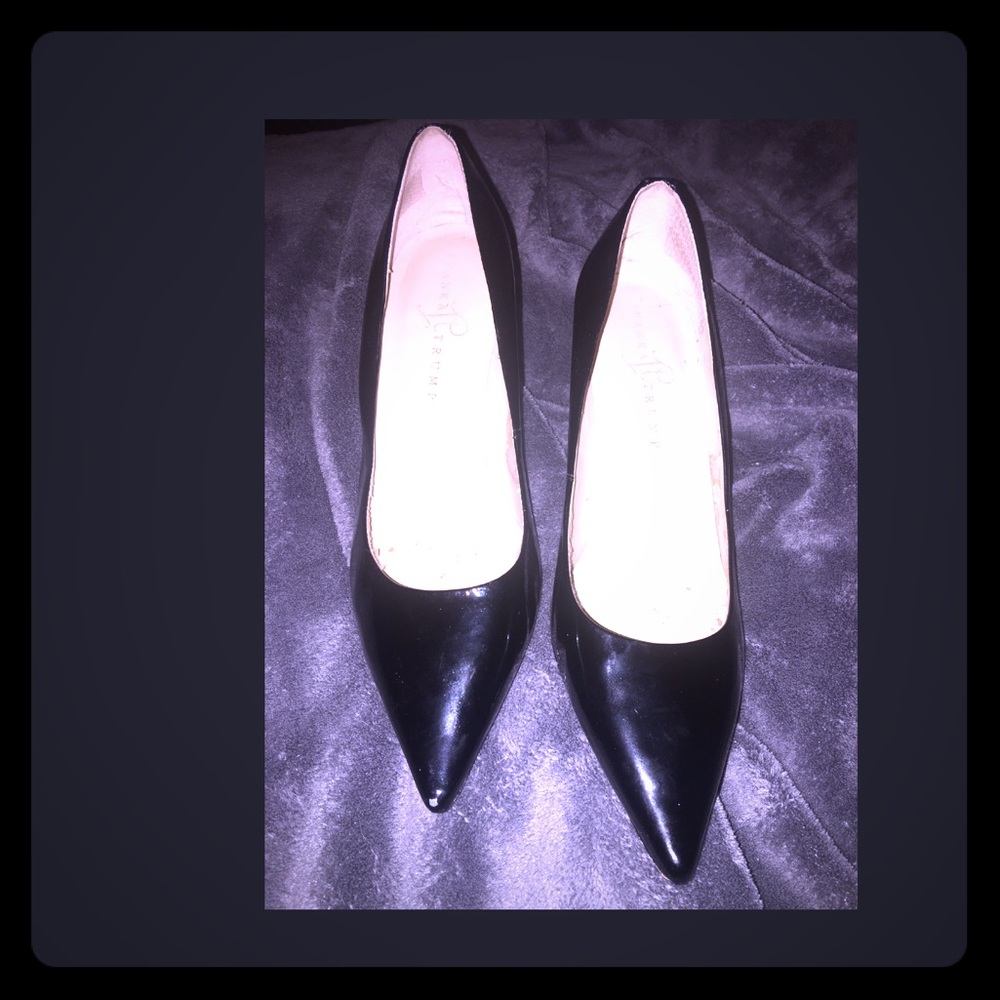 Ivanka Trump Black patent leather